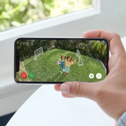 Security Cameras & Systems<Ring  Spotlight Cam Plus Outdoor Wireless Security Camera, White (B09J1TB7TB)