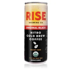 Coffee<RISE Brewing Co. Original Black Nitro Cold Brew Coffee, 7 oz., 12/Carton (FG-SS-001-007-012)