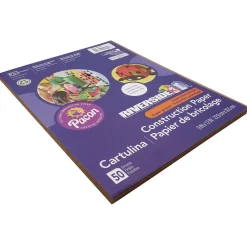 Online 3D 9" x 12" Construction Paper, Brown, 50 Sheets (P103605) Construction Paper