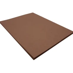 Clearance 3D 9" x 12" Construction Paper, Dark Brown, 50 Sheets (P103606) Construction Paper
