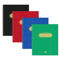 Hot Teacher's Record Roll Books, 8.5" x 11", 44 Sheets (72900) Grade Books