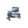Outlet 32"W Manual Adjustable Standing Desk Converter, Black (R ADRB) Standing Desks