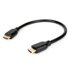 Ethernet Cables<Rocstor Premium 1' HDMI Audio/Video Cable with Ethernet (Y10C156-B1)