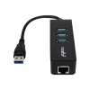 Usb Hubs<Rocstor Premium 3-Port USB 3.0 Hub, Black (Y10A179-B1)