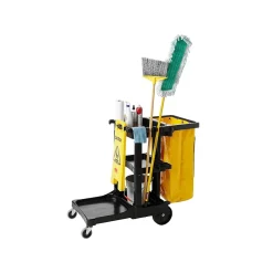 Social Distance Signage<Rubbermaid Commercial Products Safety Awareness Floor Sign, Yellow (FG611200YEL)