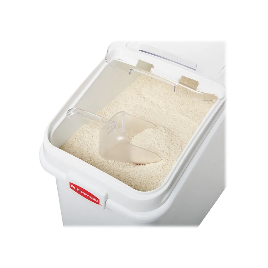 Food Storage Containers<Rubbermaid Commercial Products Prosave Ingredient Storage Bin, 26.2 Gal. (FG360288WHT)