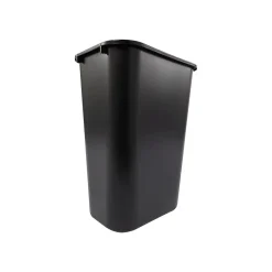 Rubbermaid Indoor Trash Can, Black Resin, 10.25 Gal. (FG295700BLA)