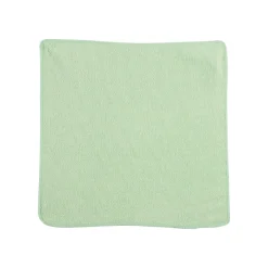 Rubbermaid Microfiber Cleaning Cloths, 16" x 16", Green, 24 Cloths/Pack (1820582)
