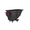 Hand Trucks & Dollies<Rubbermaid Motorized 1.0 Cubic Yard Black Rotomolded Tilt Truck Trash Cart 1000LBS (2173662)