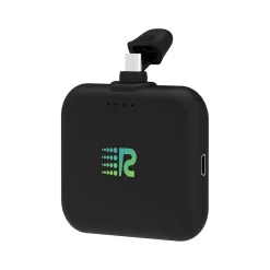 Rush Charge Air Micro-USB Power Bank for Most Smartphones, 2500mAh, Black (RC25-M-G2-BLCK)