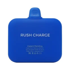 Rush Charge Air Micro-USB Power Bank for Most Smartphones, 2500mAh, Blue (RC25-M-G2-BLUE)