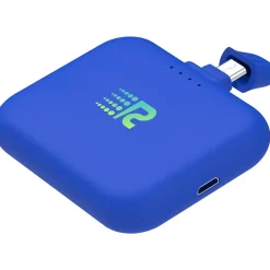Rush Charge Air Micro-USB Power Bank for Most Smartphones, 2500mAh, Blue (RC25-M-G2-BLUE)