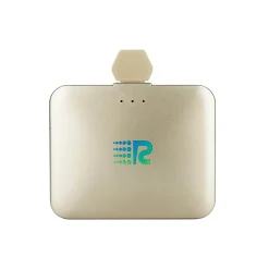 Rush Charge Max Lightning Power Bank for iPhone/iPad/iPad Touch, 3600mAh, Gold (L-RC36-G1-GOLD)