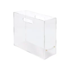 Russell+Hazel Slim File Box, Clear Acrylic (31733) Online