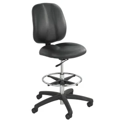 Clearance Apprentice Vinyl Computer and Desk Chair, Black (7084BL) Office Chairs