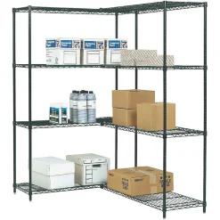 Hot Industrial Add-On Unit 4-Shelf Wire, 48.03
