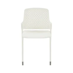 Outlet Next High-Impact Polypropylene Office Chair, White, 4/Carton (4287WH) Folding & Stacking