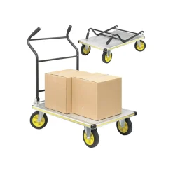 Hand Trucks & Dollies<Safco STOW AWAY Platform Truck, 1000 lbs., Aluminum/Black (4053NC)