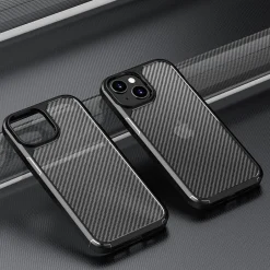 Cell Phone Cases<SaharaCase Anti-Slip MagSafe Phone Case for iPhone 15, Shock Absorbing, Black (CP00439)