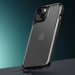 Cell Phone Cases<SaharaCase Anti-Slip MagSafe Phone Case for iPhone 15, Shock Absorbing, Black (CP00439)