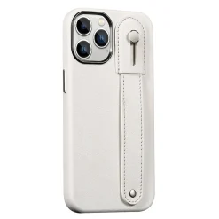 Cell Phone Cases<SaharaCase FingerGrip MagSafe Phone Case for iPhone 15 Pro, Shock Absorbing, White (CP00466)