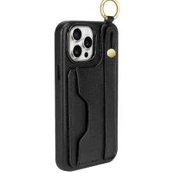 Cell Phone Cases<SaharaCase FingerGrip MagSafe Phone Case for iPhone 15 Pro Max, Shock Absorbing, Black (CP00484)