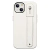 Cell Phone Cases<SaharaCase FingerGrip MagSafe Phone Case for iPhone 15 Plus, Shock Absorbing, White (CP00453)