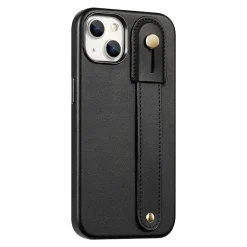 Cell Phone Cases<SaharaCase FingerGrip MagSafe Phone Case for iPhone 15 Plus, Shock Absorbing, Black (CP00452)