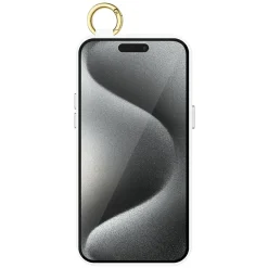 Cell Phone Cases<SaharaCase FingerGrip Phone Case for iPhone 15 Pro Max, Shock Absorbing, White (CP00485)