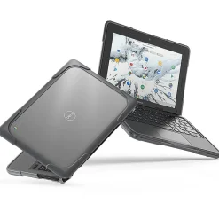 SaharaCase Hard Shell Laptop Case for Dell Chromebook, Gray/Clear (LT00054)