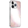Cell Phone Cases<SaharaCase MagSafe Phone Case for iPhone 15 Pro Max, Shock Absorbing, Pink Marble (CP00477)