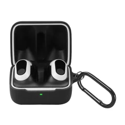 Headphones<SaharaCase Venture Silicone Case for INZONE Buds Earbuds, Black (HP00129)