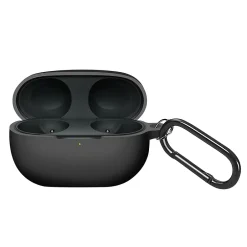 Headphones<SaharaCase Venture Silicone Case for WF-1000XM5 Earbuds, Black (HP00126)