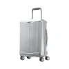 Samsonite 23" Hardside Carry-On Suitcase, 4-Wheeled Spinner, TSA Checkpoint Friendly, Silver (139024-7378)