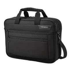 Samsonite Classic Business 2.0 Laptop Briefcase, Black Polyester (141271-1041)