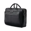 Samsonite Classic Leather Top Loading Briefcase, Black (126039-1041)