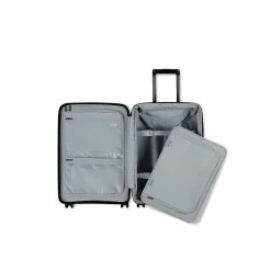 Samsonite Elevation Plus 23" Hardside Carry-On Suitcase, 4-Wheeled Spinner, TSA Checkpoint Friendly, Triple Black (142910-2620)