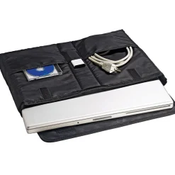 Samsonite Expandable Laptop Attache, Black Leather (44077-1041)