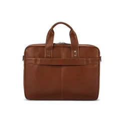 Samsonite Leather Briefcase, Laptop Compatible, Cognac (126038-1221)