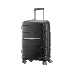 Samsonite Outline Pro 23" Hardside Carry-On Suitcase, 4-Wheeled Spinner, TSA Checkpoint Friendly, Midnight Black (137393-1548)