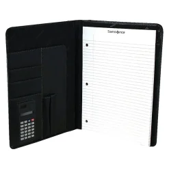 Samsonite Vinyl Padfolio, Black (961135)