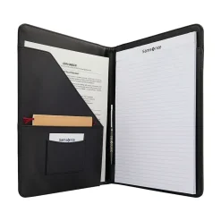 Samsonite Xenon Business Leather Padfolio, Black (116468-1041)