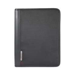 Samsonite Xenon Business Polyester Padfolio with Zipper Closure, Steel Gray (116466-1829)