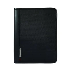 Samsonite Xenon Business Fabric Padfolio with Zipper Closure, Black (116466-1041)