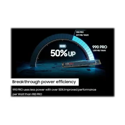 Samsung 990 PRO 2TB M.2 PCI Express 4.0 Internal Solid-State Drive, V-NAND (MZ-V9P2T0B/AM)* Solid State Drives