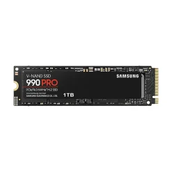 Samsung 990 PRO 1TB M.2 PCI Express 4.0 Internal Solid State Drive, V-NAND (MZ-V9P1T0B/AM)* Solid State Drives