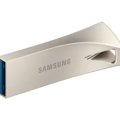 Samsung BAR Plus 256GB USB 3.1 Type A Flash Drive, Champagne Silver (MUF-256BE3/AM)* Usb Flash Drives