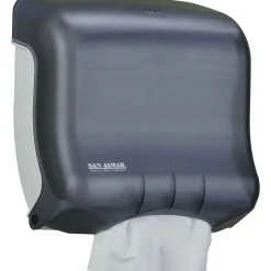 San Jamar Folded Paper Towel Dispenser, Black Pearl (SANT1750TBKRD)