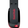 SanDisk Cruzer Blade 128GB USB 2.0 Type A Flash Drive, Black/Red (SDCZ50-128G-A46)* Usb Flash Drives