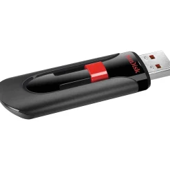 SanDisk Cruzer Glide 64GB USB 2.0 Type A Flash Drive, Black/Red (SDCZ60-064G-A46)* Usb Flash Drives